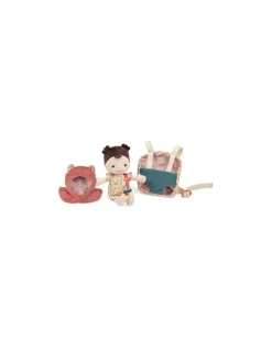 Lilliputiens Poupée Jeanne et porte-bébé - Discount