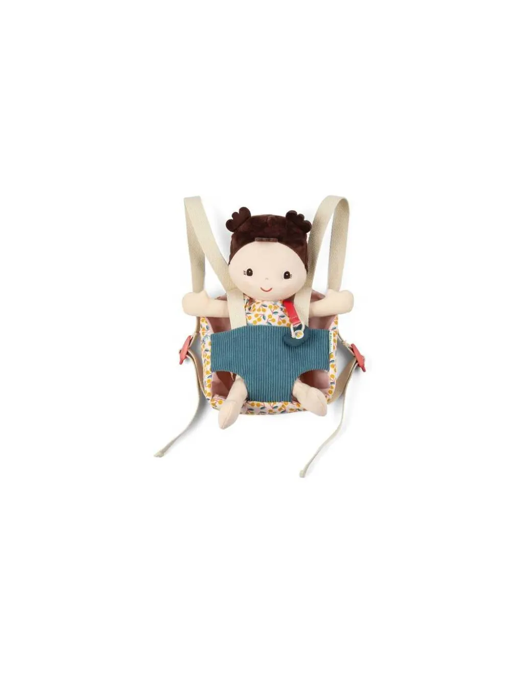Lilliputiens Poupée Jeanne et porte-bébé - Discount