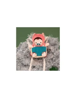 Lilliputiens Poupée Jeanne et porte-bébé - Discount