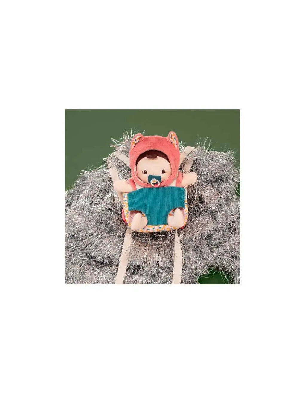 Lilliputiens Poupée Jeanne et porte-bébé - Discount