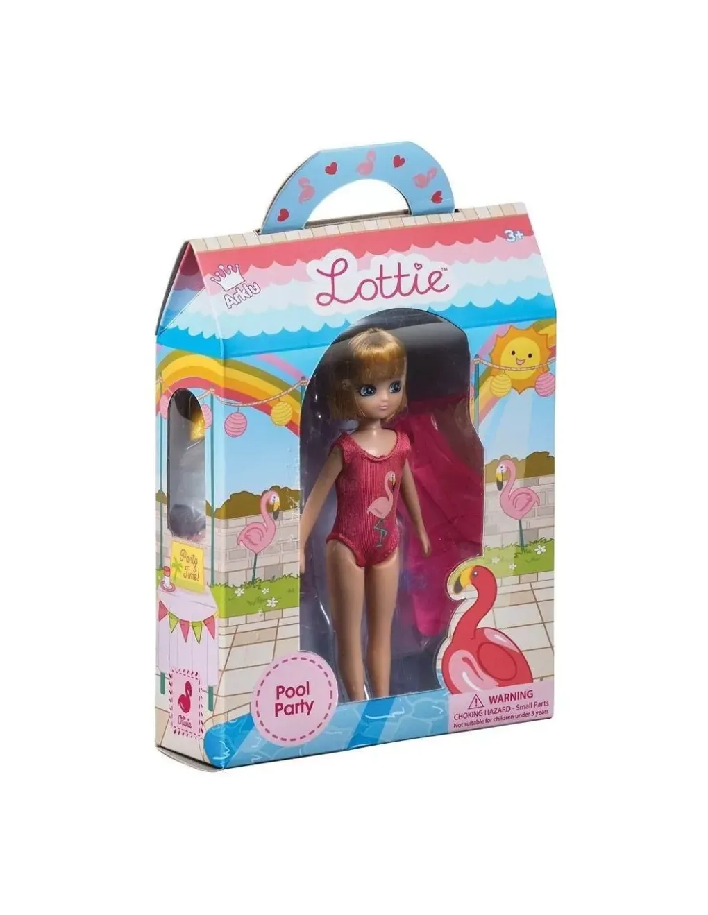Lottie Poupée pool party New