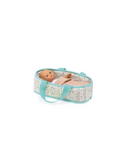 Djeco Poupon et couffin mini Sasha Pomea - Outlet