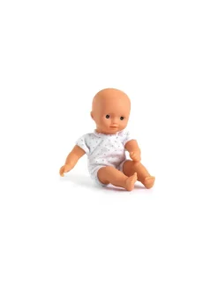 Djeco Poupon et couffin mini Sasha Pomea - Outlet