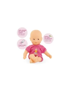 Corolle Poupon mini bain rose - Sale