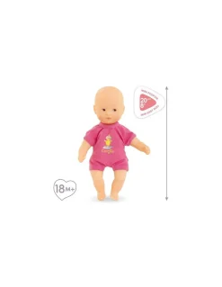 Corolle Poupon mini bain rose - Sale