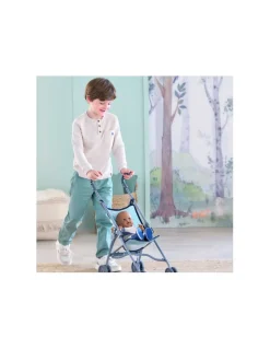 Corolle Poussette canne bleue - Discount