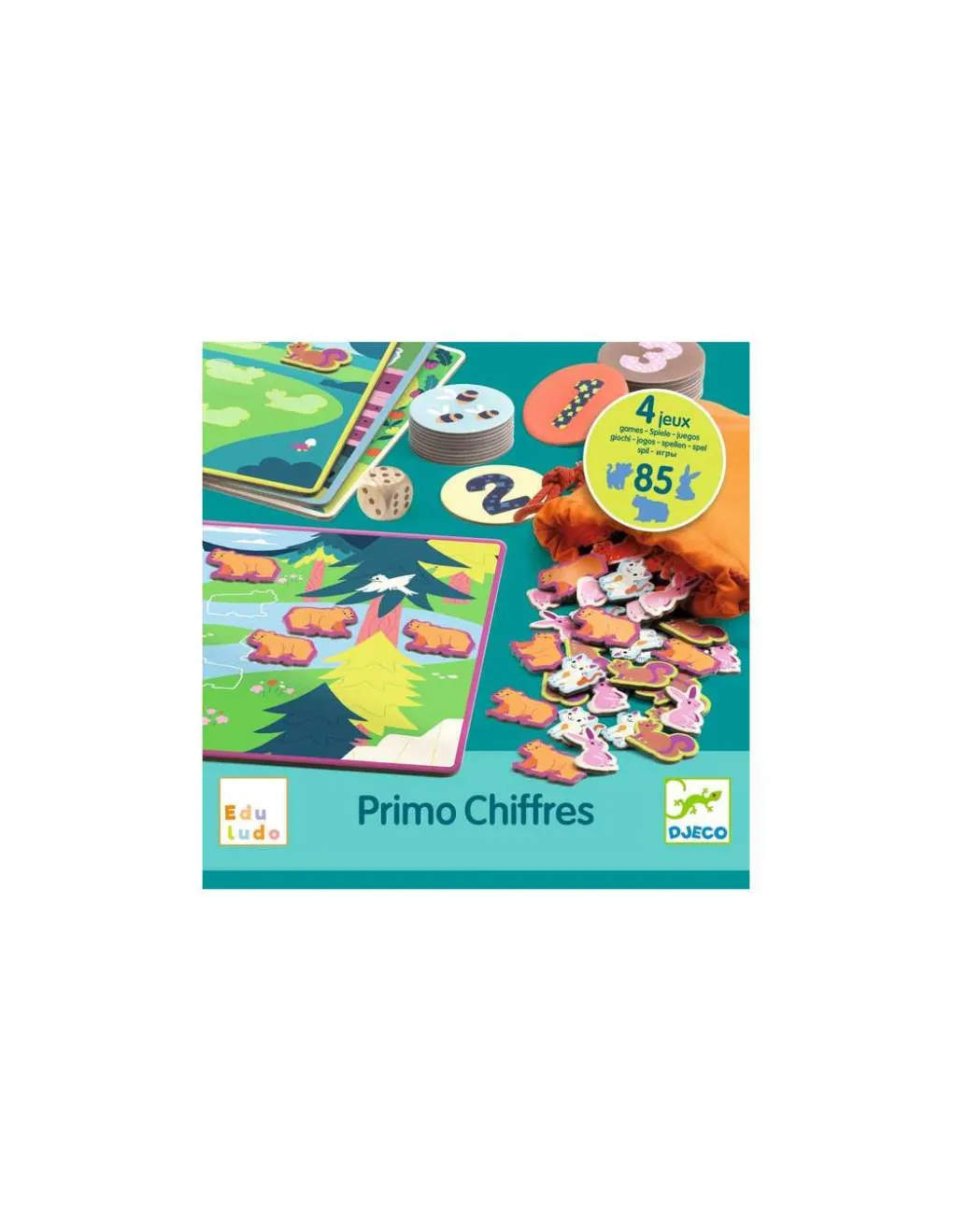 Djeco Primo Chiffres - Discount