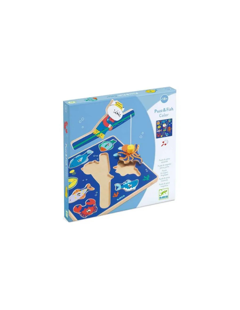 Djeco Puzz & Fish Color - Outlet