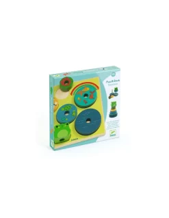 Djeco Puzz & Stack Rainbow - Clearance
