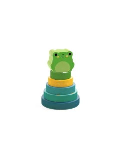 Djeco Puzz & Stack Rainbow - Clearance