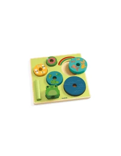 Djeco Puzz & Stack Rainbow - Clearance