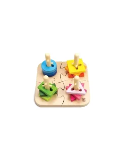 Hape Toys Puzzle à boutons créatifs - Hape Discount