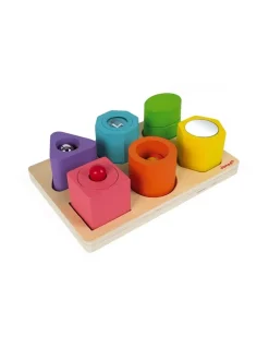 Janod Puzzle 6 cubes sensoriels - Discount