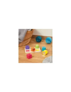 Janod Puzzle 6 cubes sensoriels - Discount