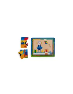 Moulin Roty Puzzle 3 niveaux Les Popipop - Hot