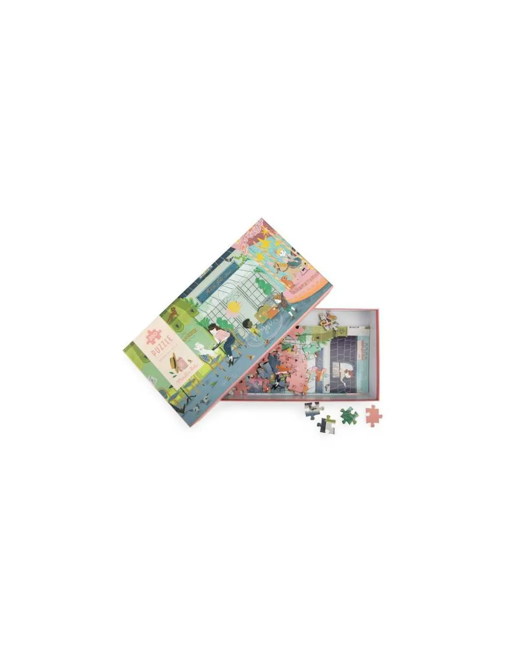 Moulin Roty Puzzle 350 pièces 10 rue des lilas Les Parisiennes - Online