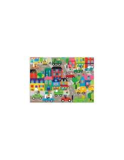 Moulin Roty Puzzle 48 pièces en ville Les Popipop - Best