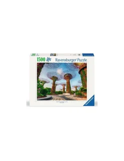 Ravensburger Puzzle 1500 pièces Jardin de la baie de Singapour - Sale