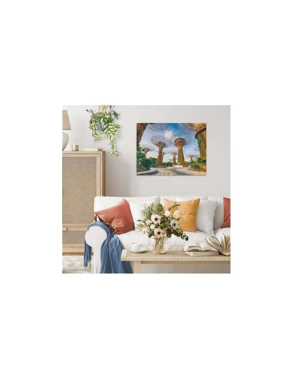 Ravensburger Puzzle 1500 pièces Jardin de la baie de Singapour - Sale