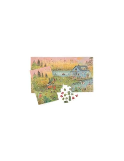 Moulin Roty Puzzle 500 pièces La grande famille - New