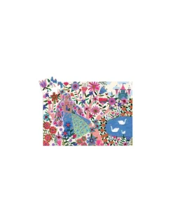 Djeco Puzzle 36 pièces La princesse et son paon - Clearance