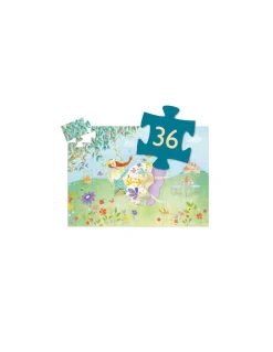 Djeco Puzzle 36 pièces la princesse du printemps - New