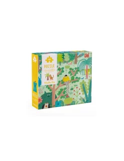 Moulin Roty Puzzle 48 pièces la terre merveilleuse Les Schmouks - New