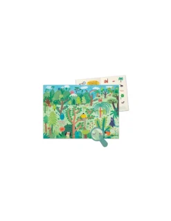 Moulin Roty Puzzle 48 pièces la terre merveilleuse Les Schmouks - New