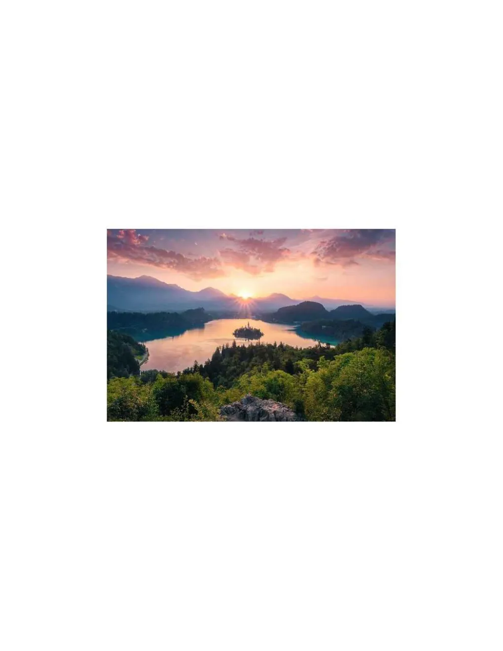 Ravensburger Puzzle 3000 pièces Lac de Bled en Slovénie - Best