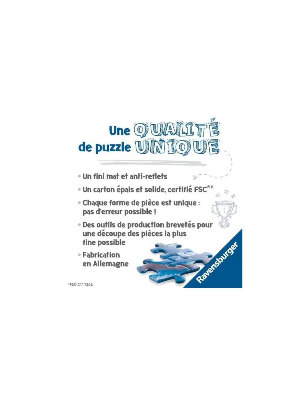Ravensburger Puzzle 3000 pièces Lac de Bled en Slovénie - Best