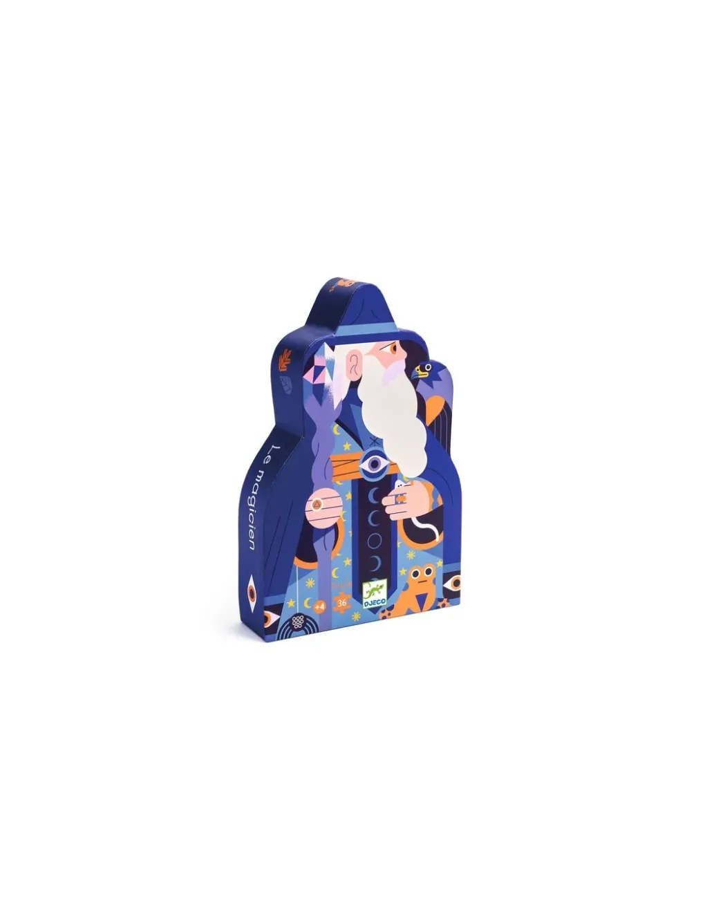 Djeco Puzzle 36 pièces Le magicien au sceptre de cristal - Outlet