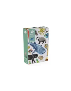 Moulin Roty Puzzle 200 pièces les animaux du monde - Online