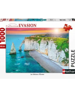 Nathan Puzzle 1000 pièces Les falaises d’Etretat - Hot