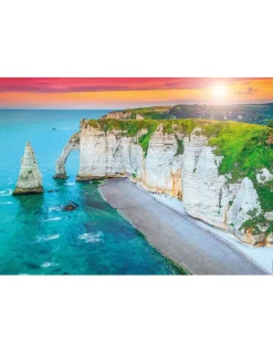 Nathan Puzzle 1000 pièces Les falaises d’Etretat - Hot