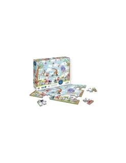 Sentosphere Puzzle Animaux acrobates 36 pièces - Sentosphère Best