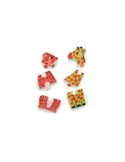Djeco Puzzle bois Coucou Tigre - Discount