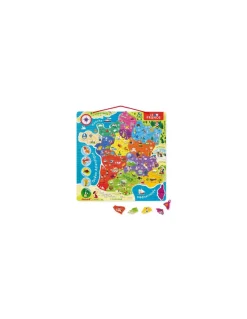 Janod Puzzle carte de France magnétique - Outlet