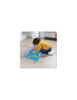 Janod Puzzle carte du monde magnétique - Sale