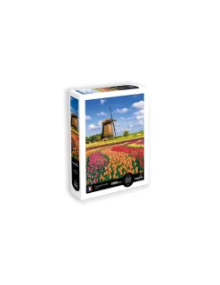 Sentosphere Puzzle Champs de tulipes en Hollande 1000 pièces - Sentosphère