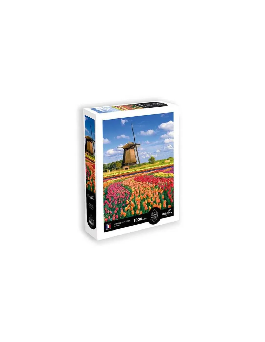 Sentosphere Puzzle Champs de tulipes en Hollande 1000 pièces - Sentosphère