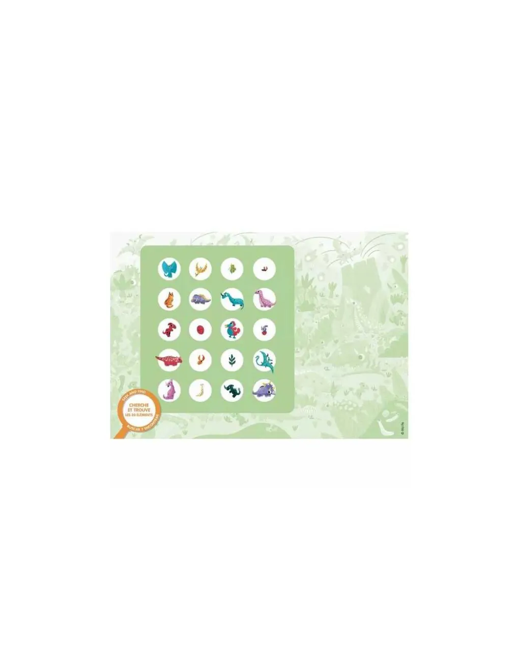 Auzou Puzzle cherche et trouve Les dinosaures - New