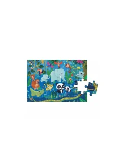 Auzou Puzzle cherche et trouve des tout petits animaux - New