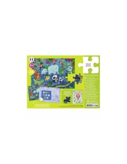 Auzou Puzzle cherche et trouve des tout petits animaux - New