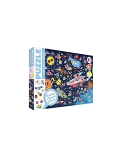 Auzou Puzzle cherche et trouve géant Espace - Sale