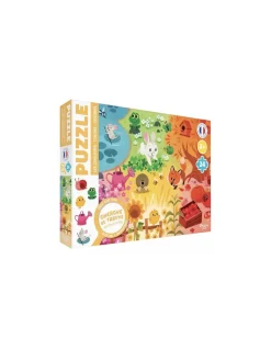 Auzou Puzzle cherche et trouve des tout petits les couleurs - Online