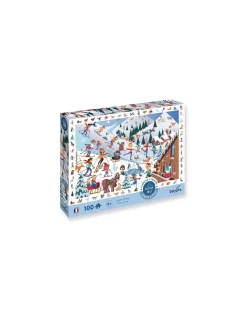 Sentosphere Puzzle Cherche et trouve Sports d'Hiver - Sentosphère Outlet