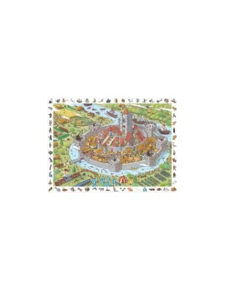 Sentosphere Puzzle Cherche et trouve Le Château Fort 100 pièces - Sentosphère Online
