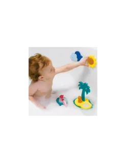 Quut Puzzle de bain l'île au trésor - Hot