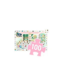 Djeco Puzzle d'observation 100 pièces L'école de danse - Outlet