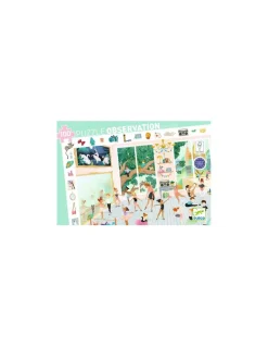 Djeco Puzzle d'observation 100 pièces L'école de danse - Outlet